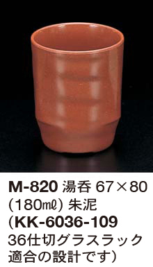 M-820朱泥