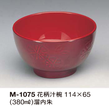 M-1075花柄汁椀